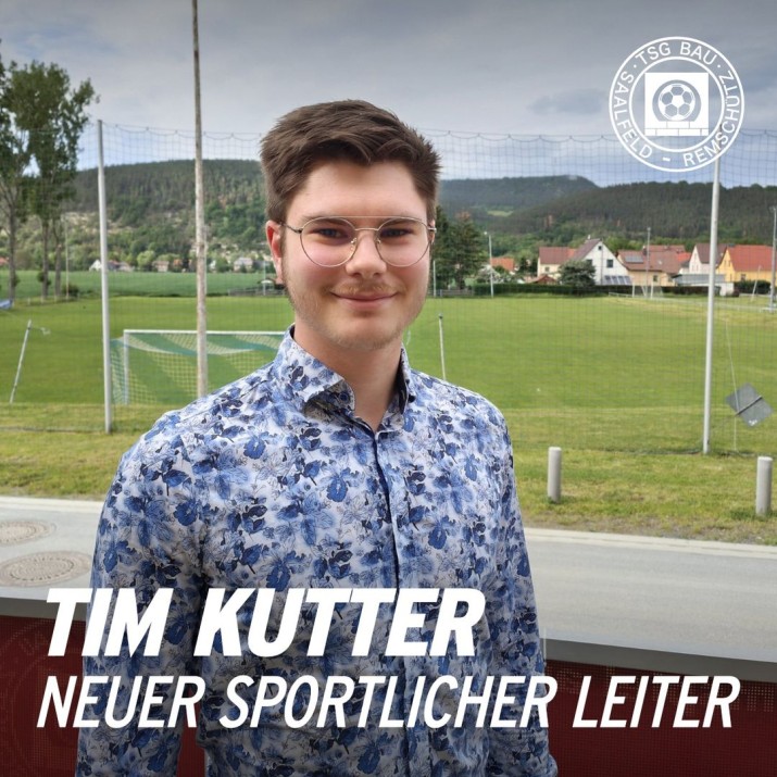 Zukünftig wird der Remschützer Tim Kutter die sportliche Leitung der TSG übernehmen. Er löst somit den bisherigen Amtsinhaber Jesko Gräf ab.