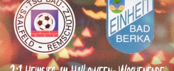 Halloween-Heimsieg gegen den FC Einheit Bad Berka